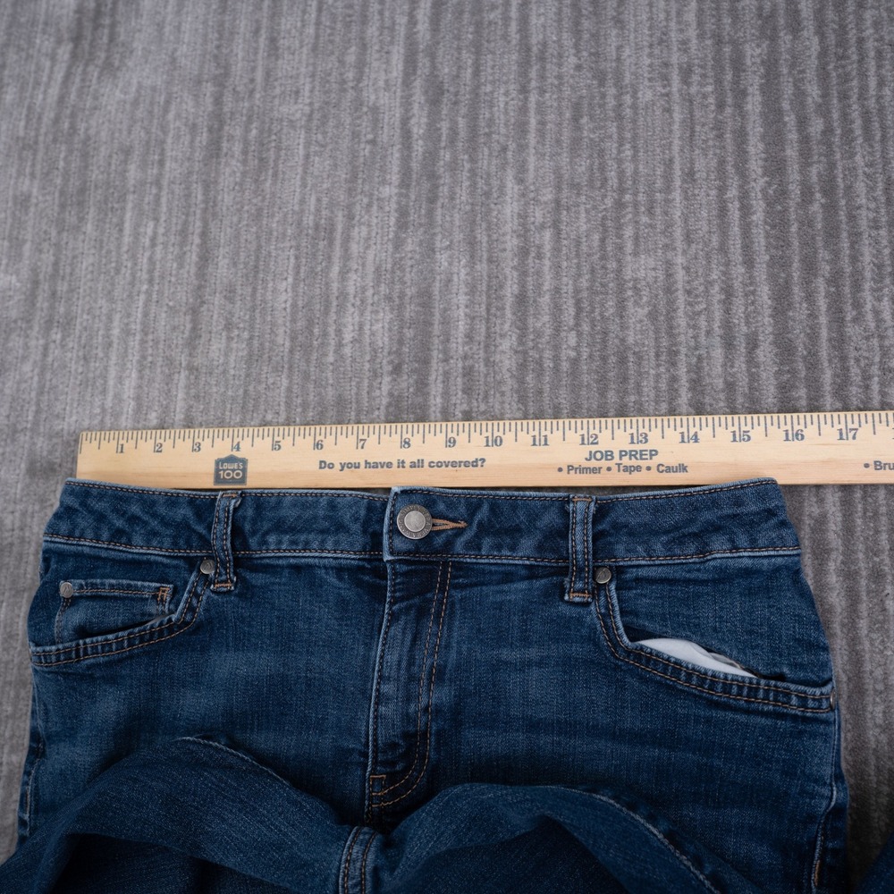 Simply Vera Vera Wang Bootcut Jeans Womens 14P Dark Wash Stretch Denim Blue - Picture 3 of 10